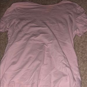 old navy light pink top